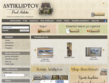 Tablet Screenshot of antikliptov.com